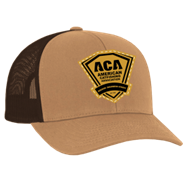 ACA Leather Patch Cap
